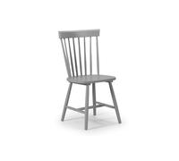 Torino Dining Chair - Grey - Julian Bowen | TJ Hughes