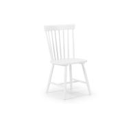 Torino Dining Chair - White - Julian Bowen | TJ Hughes