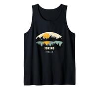 Torino Italy Design Vacation Souvenir Tank Top