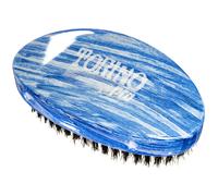 Torino Pro Medium Wave Brush #19 - Curve Palm Medium Hair brush for 360 Waves- 100% medium boar bristle Curved Hair brush for men
