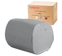 TORISING Low Fire Stoneware Pottery Clay 10Lbs Cone 04-06 for Wheel Throwing and Hand Building, Sculpting, Beginners, and Advanced (Gray)