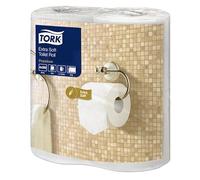 Tork 100120 Extra Soft Conventional Toilet Roll Premium, 2-Ply, Premium Quality, 23m Roll Length, Pack of 40