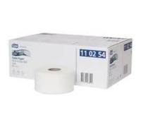 2 Ply white 200mtr Mini Jumbo Toilet roll x 12 80MM Core