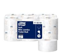 Tork Mini Soft Jumbo Basic Toilet Roll, 12 x 170m