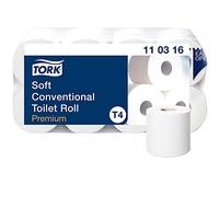 Tork 110316 toilet paper, white, 8 rolls of 250 sheets each | white