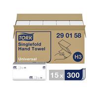 Tork 29 01 58 H3 Carton Of 15x300 Hand Towels