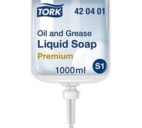 Tork Oil and Grease Liquid Soap S1, Dermatologically Tested, 1 x 1000ml, 420401