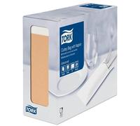 Tork 474637 Cutlery Bag with White Napkin Advanced, Natural, 2-Ply, 39 cm Unfolded Length 100 Pieces