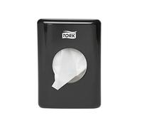 Tork 566008 Dispenser for Sanitary Bags/Elevation Design/Hygiene Bag Dispenser Compatible with Tork B5 Sanitary System/Black