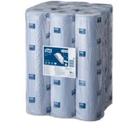 Tork Advanced 2-Ply Couch Roll C1, 54M, Blue, Pack Of 9