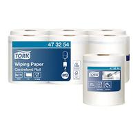 Tork Centrefeed Wiping Paper White M2, Hand and Surface Wiping, 1 x 771 Sheets, 473254
