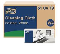 1 pcg x TORK - 510479 - Cleaning cloth: non-woven, polyester,polypropylene, whit