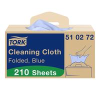 Tork Multipurpose Cleaning Cloth Blue W7, One-at-a-Time Dispensing, 1 x 210 Cloths, 510272