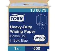 Tork 130073 Heavy Duty Paper 430 Wiper Pak 2-Ply Blue (Single)