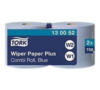 Tork Cloths W1, W2 2 Ply 2 Rolls of 750 Sheets