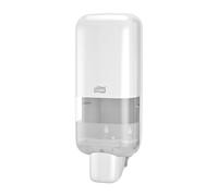 Tork Soap and Sanitiser Dispenser White S4, Foam, Liquid and Gel Refills, Elevation Range, 564500
