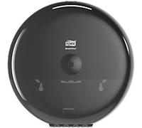 Tork SmartOne Toilet Roll Wall Mounted Dispenser Black T8, High Capacity, Elevation Range, 680008