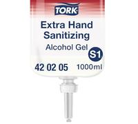 Tork Extra Hand Sanitizing Alcohol Gel S1 6 x 1000ml 420205
