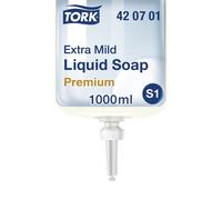 Tork Sensitive Liquid Soap S1, Dermatologically Tested, 6 x 1000ml, 420701
