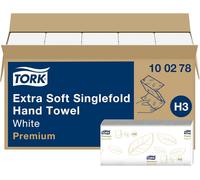 Tork Extra Soft Singlefold Hand Towels White 15x200 H3 (100278)