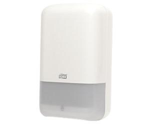 Tork Folded Toilet Paper Dispenser White T3 Compact Elevation Range 556000