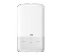 Tork Folded Toilet Paper Wall Mounted Dispenser White T3, Compact, Elevation Range, 556000