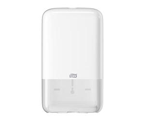 Tork Folded Toilet Paper Wall Mounted Dispenser White T3, Compact, Elevation Range, 556000
