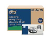 Tork Heavy-Duty Industrial Cleaning Cloth White (Pack of 240) 570479