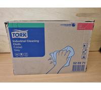 Tork Industrial Cleaning Cloth Folded Grey 520371 - One-at-a-time - Pack 280