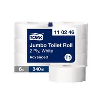 Tork Advanced Jumbo Roll 2 Ply, Pack of 6