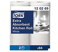 Tork Kitchen Roll 2 Ply 2 Rolls of 64 Sheets