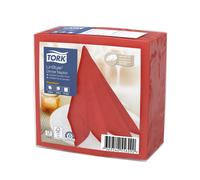 Tork LinStyle® Red Dinner Naplin 39cm (1 x 700)