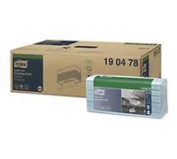 Tork Low-Lint Wiping Paper Turquoise 190478 120 Sheets Pack of 5