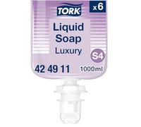 Tork luxuriöse Flüssigseife S4, Blütenduft, 6 × 1.000 ml, 424911