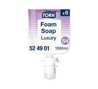Tork Luxury Foam Soap S4, Floral Scent, 6 x 1000ml, 524901