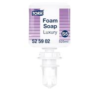 Tork Luxury Hand Washing Mini Foam Soap S5, Factory-Sealed Bottle, 1 x 525ml, 525902