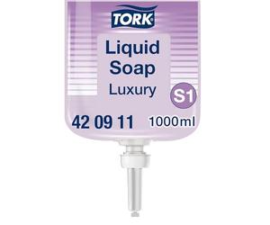Tork Luxury Liquid Soap S1, Floral Scent, 1000ml, 420911