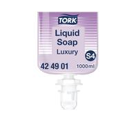 Tork Luxury Soft Liquid Soap Cleanser Hygiene Moisturizing (Pack of 6) 424901