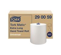 Tork Matic Hand Towel H1 White 280m (Pack of 6) 290059