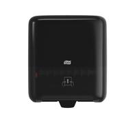 Tork Matic Hand Towel Roll Dispenser 5510282, Elevation Design - Paper Hand Towel Dispenser H1, One-at-a-Time dispensing with Refill Level Indicator, Black