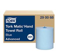Tork Matic Paper Hand Towels Blue H1, Advanced, 6 Rolls x 150m, 290068