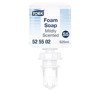 Tork Mildly Scented Hand Washing Mini Foam Soap S5, Moisturising Ingredients, 1 x 525ml, 525502