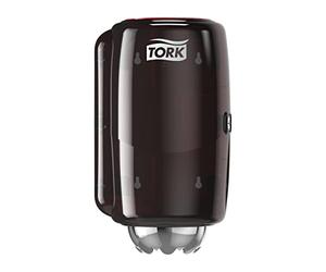 Tork Mini Centrefeed Dispenser Suitable For Tork Mini Basic Paper Wall Mounted Performance Design, Black/Red