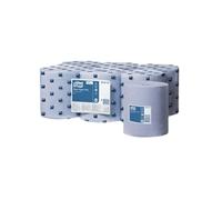 Tork Wiping Paper M2 2 Ply Centrefeed Blue 6 Rolls of 429 Sheets
