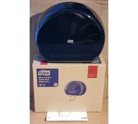Tork Mini Jumbo Toilet Roll Dispenser Black T2 555008 Wall Mounted, New & Sealed