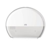 Tork Mini Jumbo Toilet Roll Dispenser White - DB463