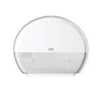 555000 White Mini Jumbo Roll Dispenser White