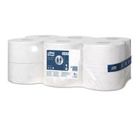 Tork Mini Soft Jumbo Basic Toilet Roll, 12 x 170m