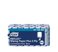 Tork Multi Pack Blue Reflex 2 Ply Wiping Paper Plus 150m (1 x 6)