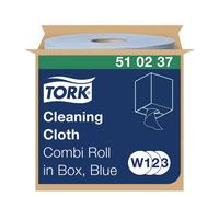 Tork Multi Purpose Cloth Combi Roll 152M Blue 510237